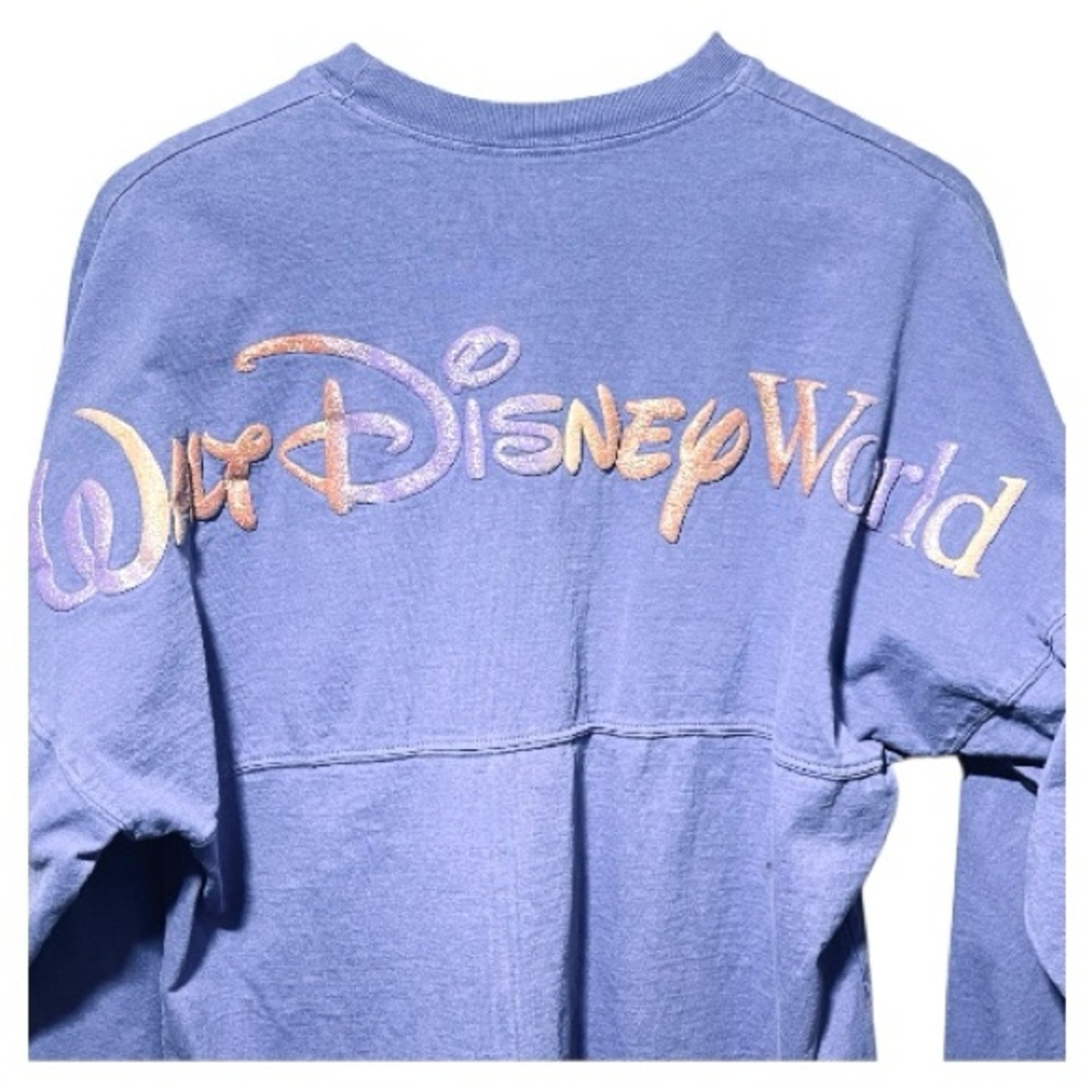 Walt Disney World 50th Anniversary Spirit Jersey Earidescent Puffy Paint Logo - Picture 4 of 8